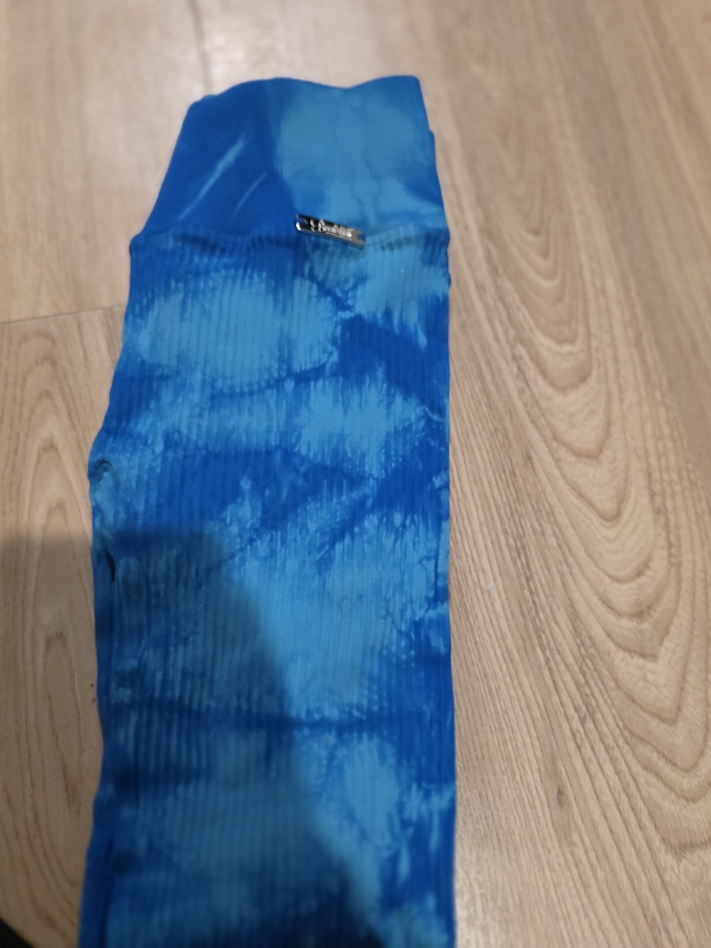 Bombshell Sportswear Blue Tie-Dye Leggings